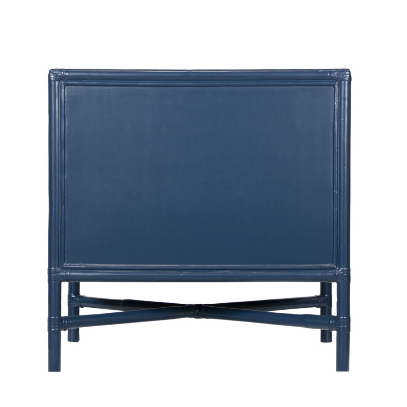 Venice 2 - Drawer Nightstand, Navy Blue
