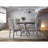 Iris Round Pedestal Wood Dining Table