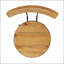 Tabouret de bar avec bois de sapin