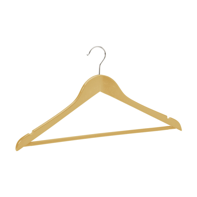 Cintre à roulettes pour costume / manteau, Naturel