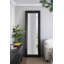 Miroir pleine grandeur, miroir de plancher noir
