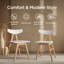 Ensemble de 2 chaises en bois 