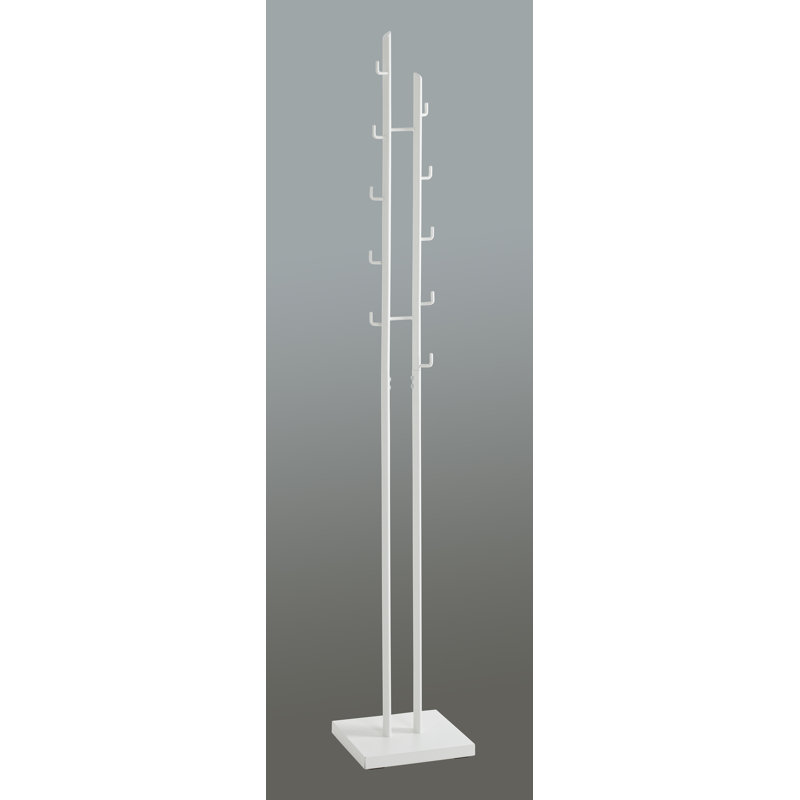 Mercouri Metal Freestanding 8 - Hook Coat Rack