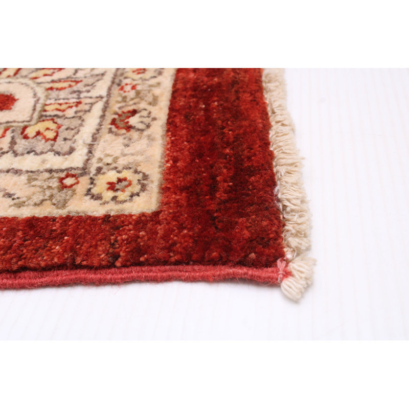 Tapis unique en laine noué à la main 5 pi 9 po x 8 pi 9 po nouvel âge Aspatria
