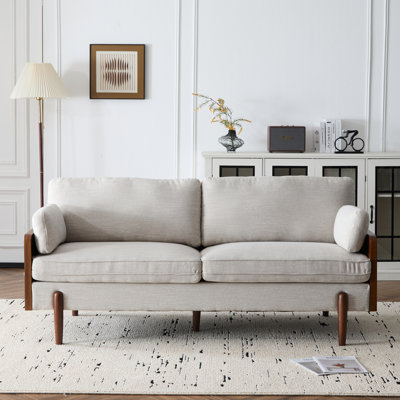 Canapé Mid-Century moderne beige