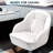 White Premium Pontoon Boat Seat Captain Bucket Seat Rgonomic Captains Bucket Waterproof Boat Cabin Captain Chair-785617007