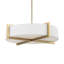 Luminaire suspendu tambour 4 lumières Uttermost Cresson