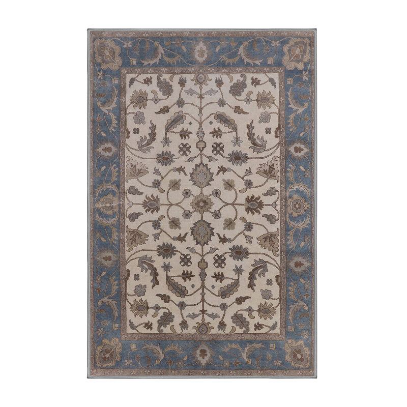 Arisdages Oriental Indoor Rug, Rectangle 4' x 6'