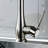 Commercial Style Kitchen Sink Faucet - Brushed Nickel, Pull Down , Long-Lasting Ceramic Washer, Smooth Operation-184245492