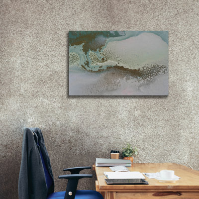  «Drifting Shallows» par Petra Meikle de Vlas, art mural sur toile, 40 po x 26 po