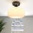Deontre Glass Semi Flush Mount-1608814916