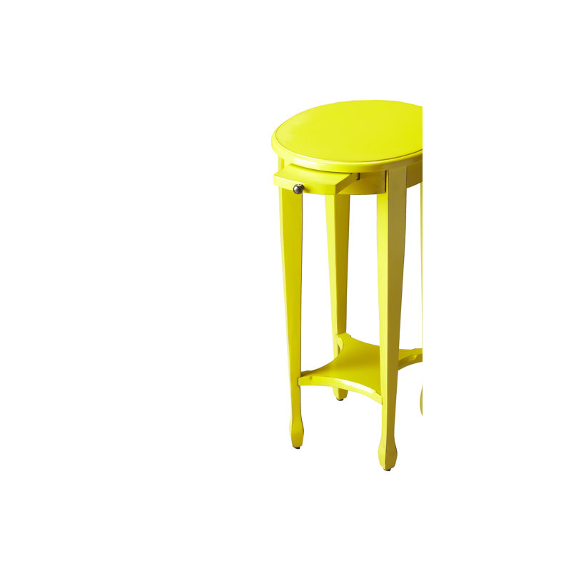 End Table, Yellow