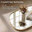 Huldrik Asymmetrical Irregular Bathroom Vanity Mirror | Stainless Steel Frame-898180404-884743836