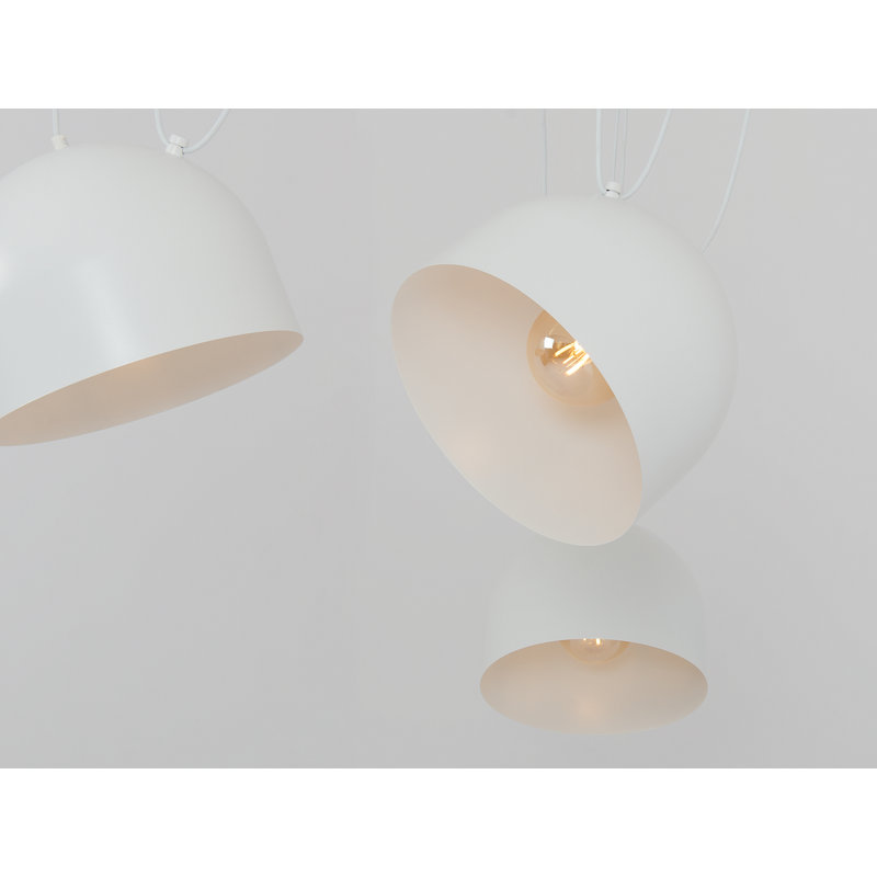 Allan 4 - Light Unique/Statement Pendant, White