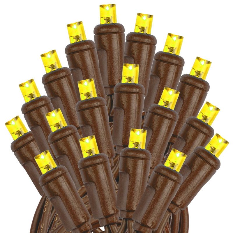 50 guirlandes lumineuses à DEL, Jaune