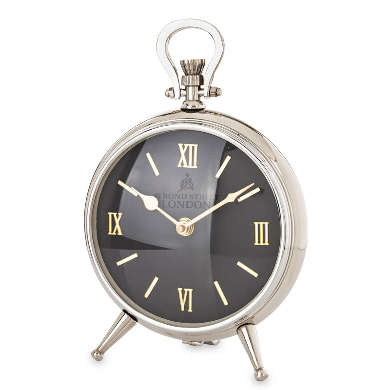Compton Metal Wall Clock