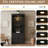 78.75" Display Bookshelf With Adjustable 5 Colors LED Light-853770434