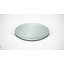 Plateau de table rond en verre trempé transparent de 43 po avec rebord plat de 1/4 po d'épaisseur idéal pour les tables, les espaces de travail et les meubles d'extérieur de Fab Glass and Mirror-1900796913