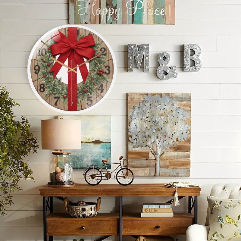 Horloge murale 12 po