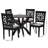 Strassen 4 - Person Pedestal Dining Set-1320057085