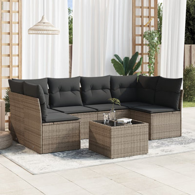 Ensemble de canapé de jardin Vidaxl