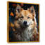 Chien Akita Aurora II sur toile-1058418652-1058418650