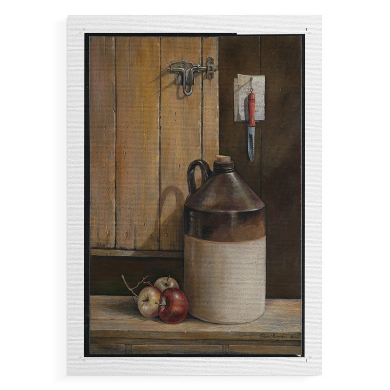 Apple Cider -Canvas Print Only - NOT FRAMED, 12" H x 8" W