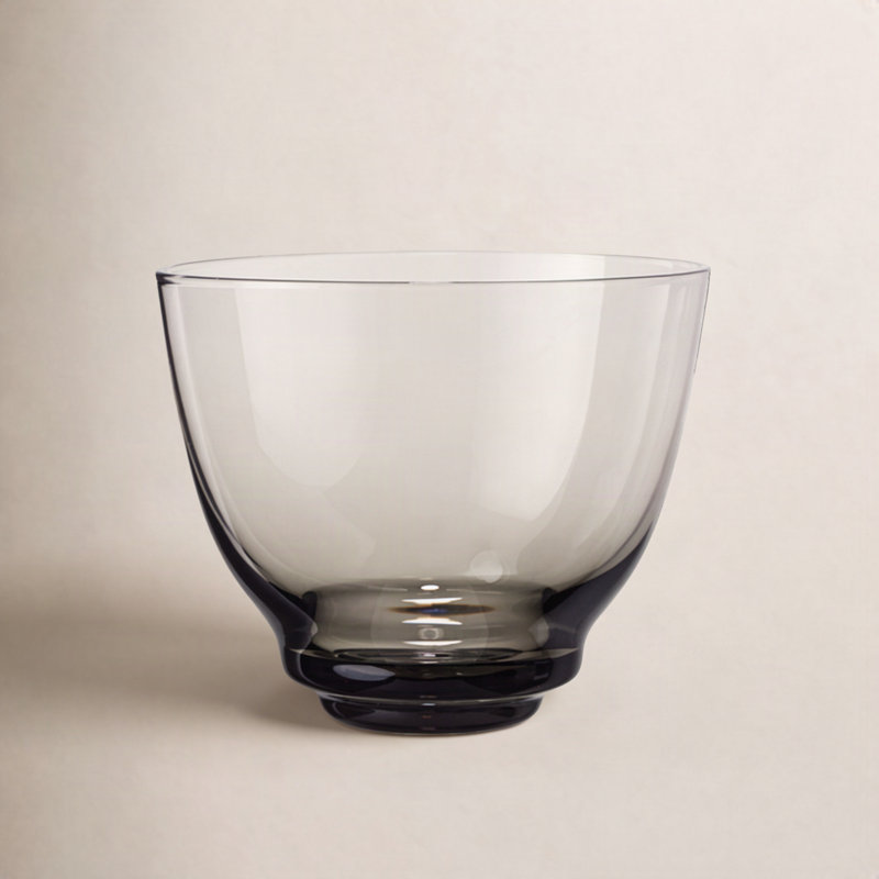 Flow 11.8oz. Drinking Glass, Gray
