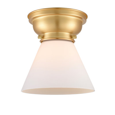 Plafonnier encastré 1 lumière 8 po Aditi Cone