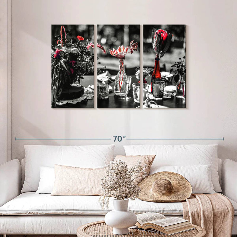 Harnek Floral Table Decor, 28" H x 45" W