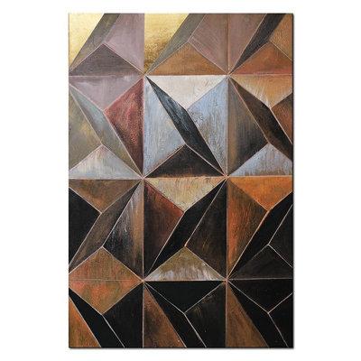 Abstraction - Wrapped Canvas Painting