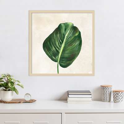Tropical Leaves I by Lee C Wood Framed Wall Art Print