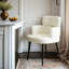 22' Wide Modern Upholstered Dining Chairs With Arm-550639909