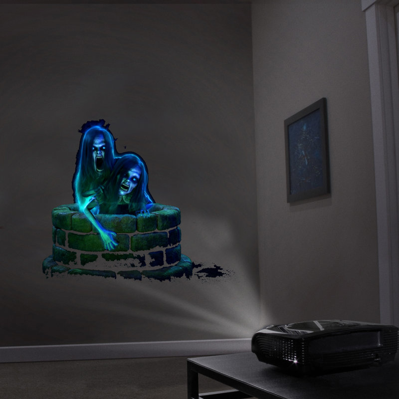 La décoration numérique Spooky Halloween Hollusion sur USB comprend 8 effets vidéo Atmosfx pour Halloween