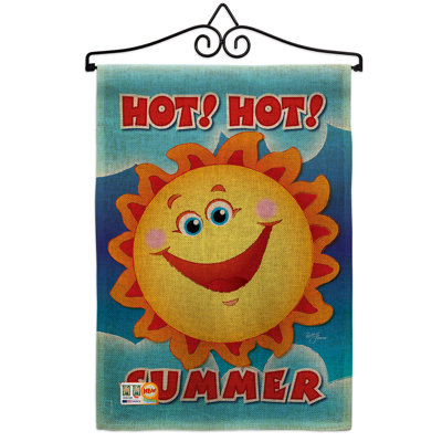 Drapeau de jardin 19 pi x 13 po Hot Summer Fun Impressions