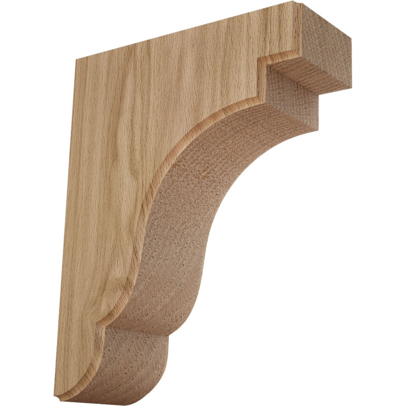 Support Bedford, Chêne rouge, 3.5-in. W x 8.5-in. D x 11-in. H