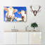 Three Dairy Cows in Abstract - Wrapped Canvas-55303138