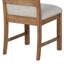Ensemble de chaises d'appoint en tissu brun naturel Survista (ensemble de 2)