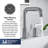 Karran 2-Handle Three Hole Widespread Bathroom Faucet with Matching Pop-up Drain-102098620