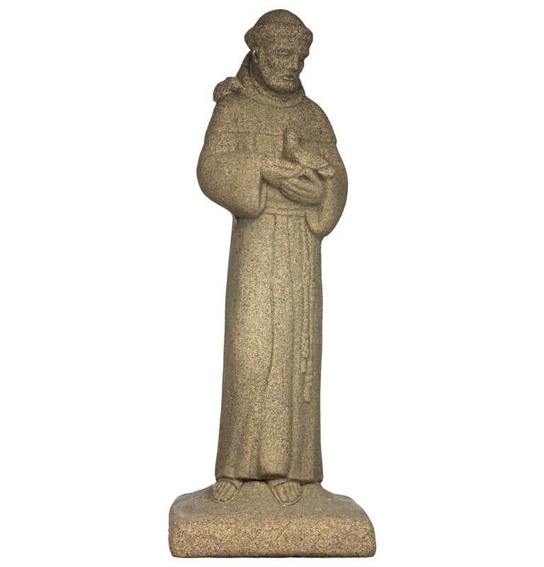 Statue Pollastri St. Francis, Blanc