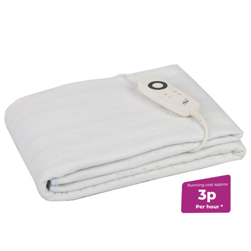 Aamora Heated Throw Blanket, W72 x L152cm