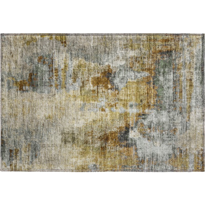 Premium Machine Washable Mayfield AMF2300 Abstract Rug