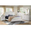 Schauer 1-Drawer Nightstand in White