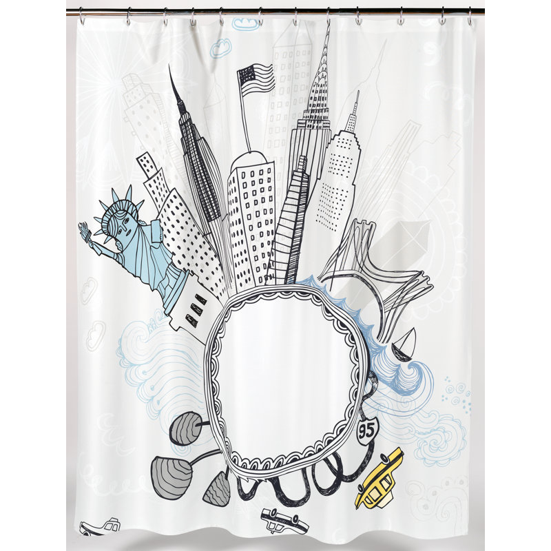 Rideau de douche simple Jamarley