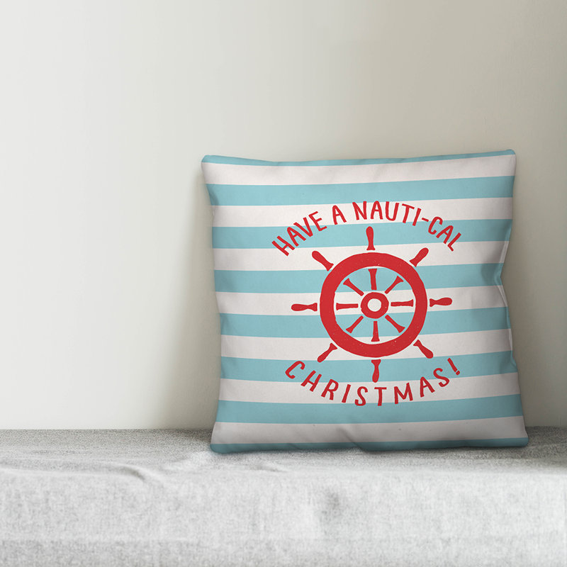 Striped Throw Pillow, 20" x 20"