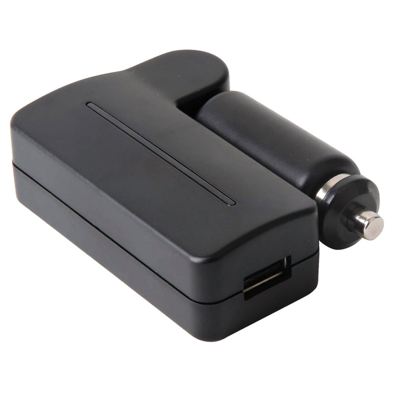 Chargeur de téléphone portable 12 V CA / CC avec adaptateur USB Koolatron, chargeur universel