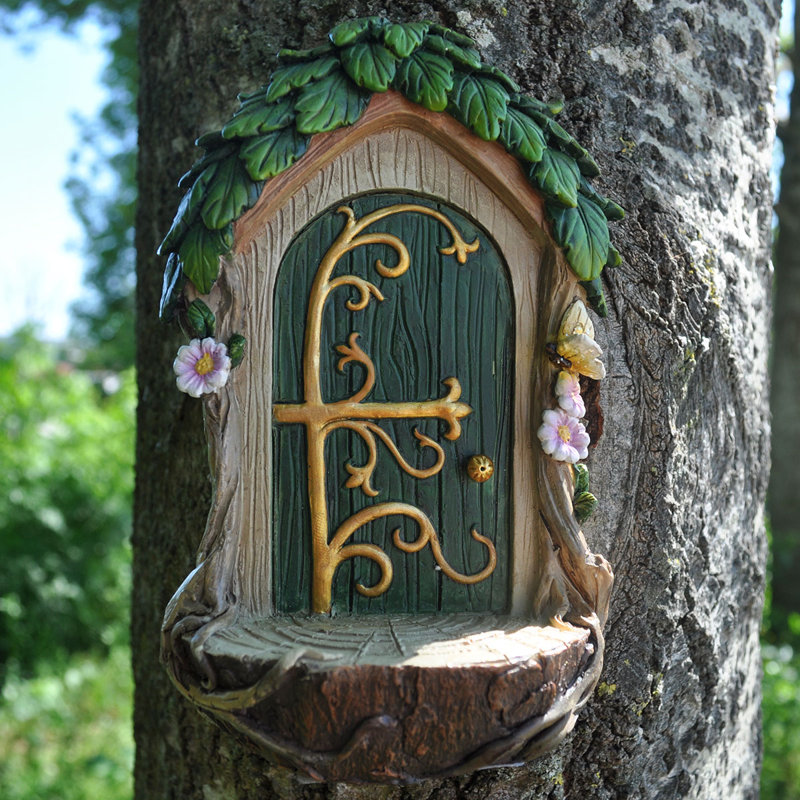 Aaliya Fairy Door Landing Pad Hanging Decor