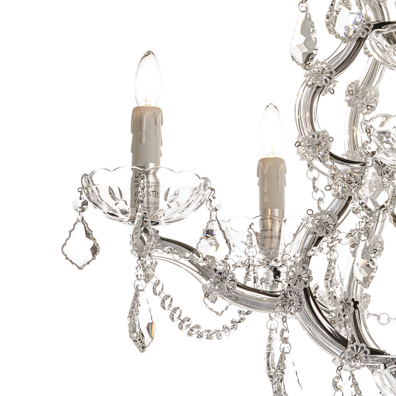 Lustre en cristal 6 lumières Filton