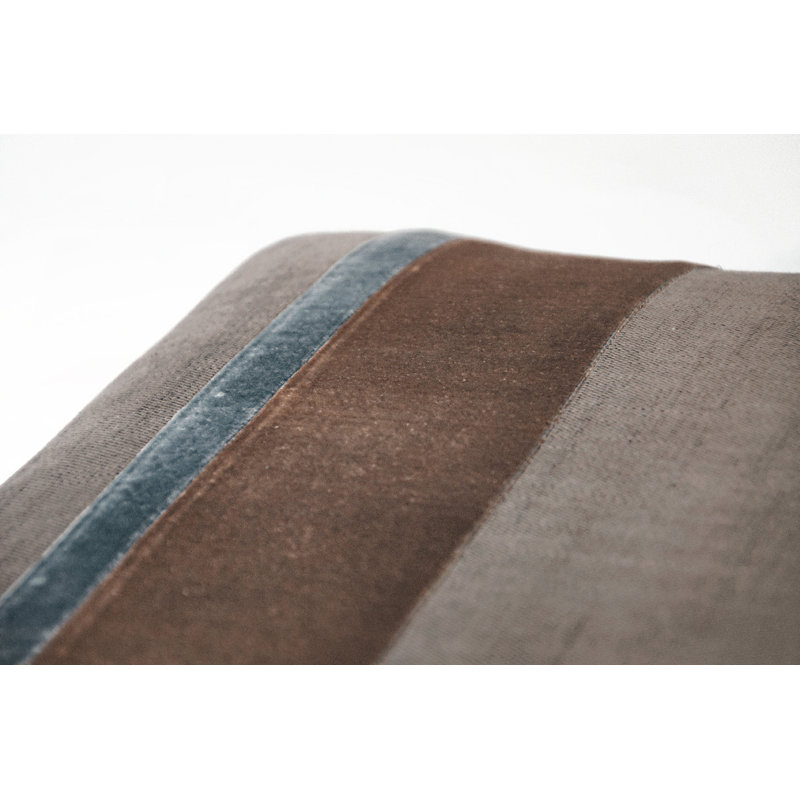 Velvet Square Pillow Cover & Insert, Gunmetal, 22" x 22"