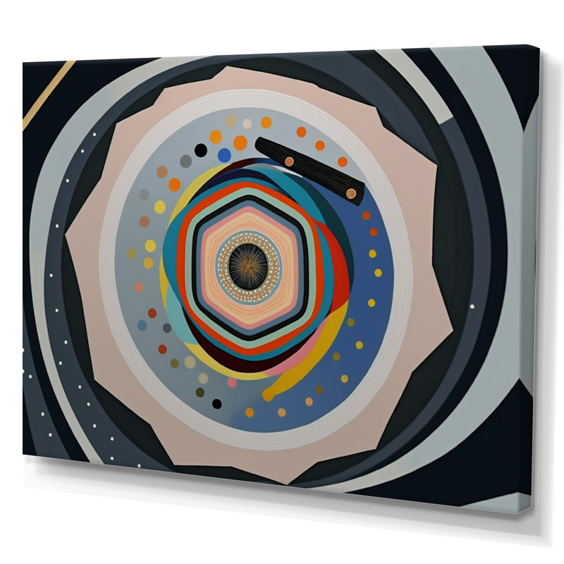 Découverte de l'art de l'alignement spirituel - reproduction sur toile, H 16 po x l 32 po x P 1 po, Toile tendue